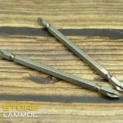 Mũi bắn vít vít 2 đầu 4 cạnh (#1X110) thay thế Sunflag 13-ASB