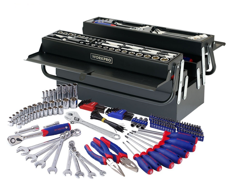 Bộ dụng cụ 183 chi tiết Workpro W009038
