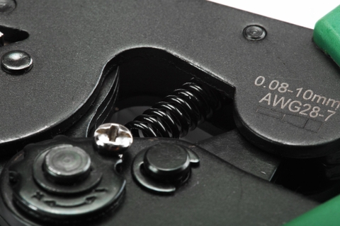 Kìm bấm cos vuông (0.08 - 10MM²) 7inch (180MM) SATA 91118