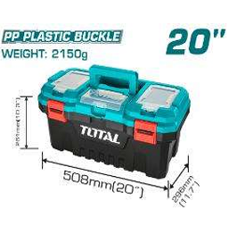Hộp nhựa  đựng công cụ  20 inch khóa  nhựa Total TPBX0201