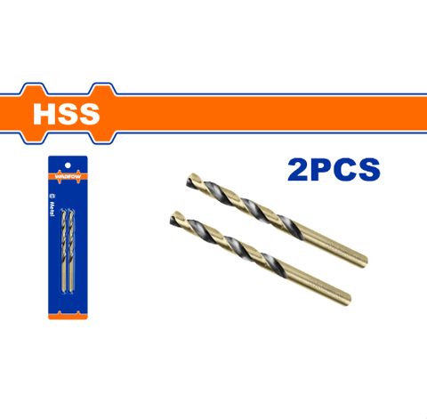 Bộ 2 mũi khoan HSS 10mm Wadfow WTD1K10