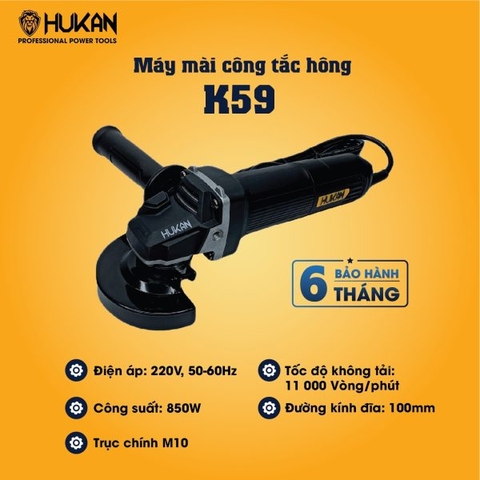 Máy mài công tắc cạnh 850W Hukan K59