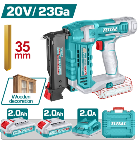 Máy bắn đinh ghim dùng pin 20V Total TCPNLI360315 (2 pin & sạc)