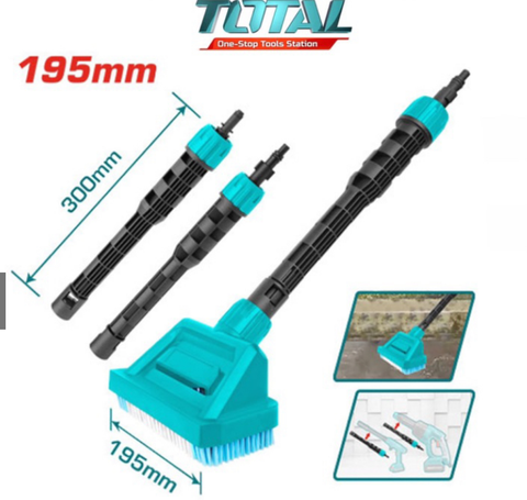 Bộ phụ kiện bàn chải hồ bơi cho máy rửa xe Total TPB30160
