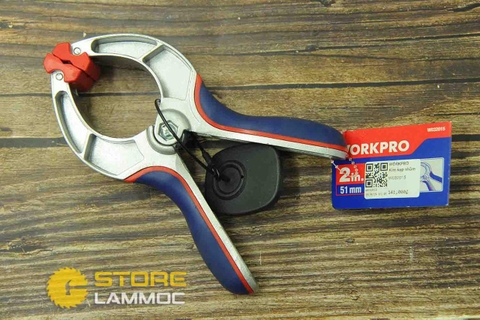 Cảo kẹp gỗ chữ A cán nhôm hàm mở 40mm Workpro W032014