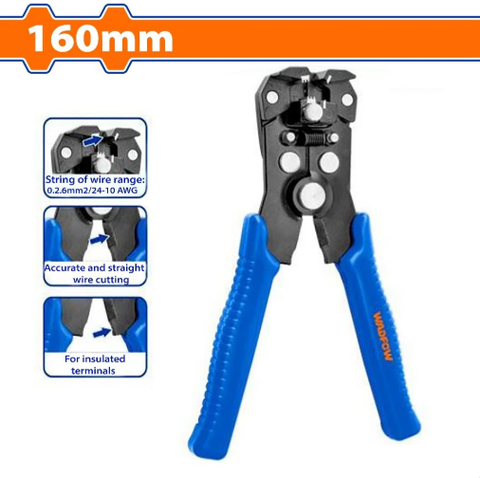 Kìm Tuốt Dây Tự Động 160mm WADFOW WBQ3606