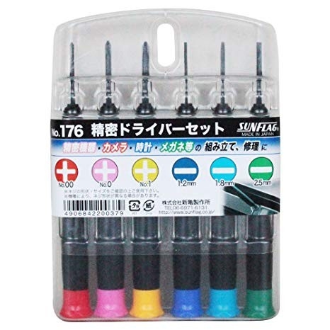 Bộ tua vít điện tử 6 cái Sunflag No.176