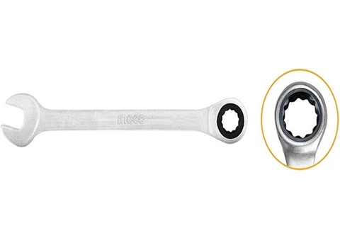 Cờ lê vòng miệng tự động 27mm Ingco HCSPAR271