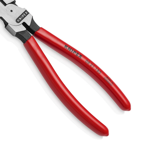 Kìm mũi nhọn 185mm, cán bọc nhựa Knipex 08 21 185