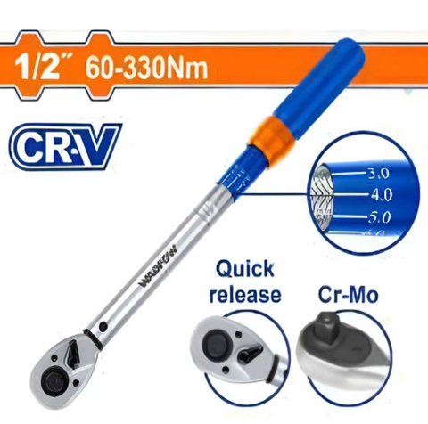 Cờ lê lực 1/2 inch 60-330Nm WADFOW WWQ4D12