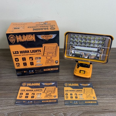 Thân đèn pha dùng pin 84 Led 90W Hukan HK-LB8IN90W