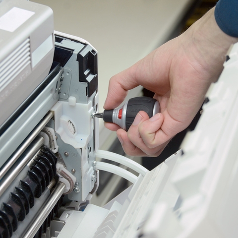 Tua vít lùn tự động Anex No.307-D ngắn có bánh răng