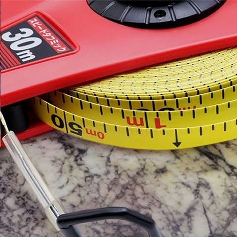 Thước kéo (cuộn) dài 30m sợi thủy tinh Kds SGR-1230