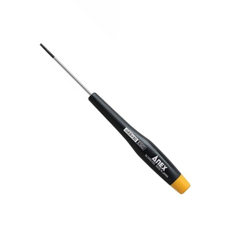 Tua vít điện tử dẹp SL2.5mm dài 50mm chống tĩnh điện Anex No.3450-2.5x50