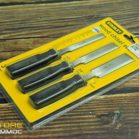 Bộ Đục gỗ 3 cái Stanley 16-089