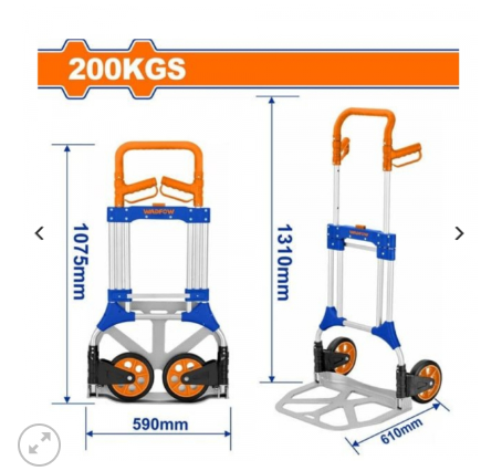 Xe đẩy tay có thể gập lại 200kg Wadfow WWB9A20
