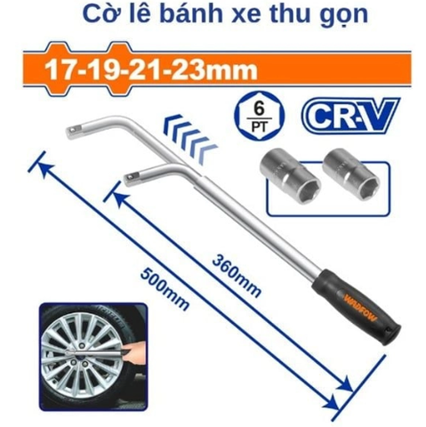 Cờ Lê Bánh Xe Thu Gọn WADFOW WTH6412