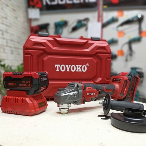 Máy mài pin 21V công tắc bóp Toyoko T04850F