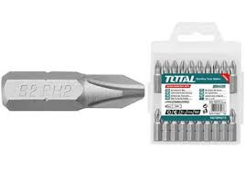 Mũi bắn vít vỉ nhựa 25, 50mm Total TAC16PH213, TAC16PH223