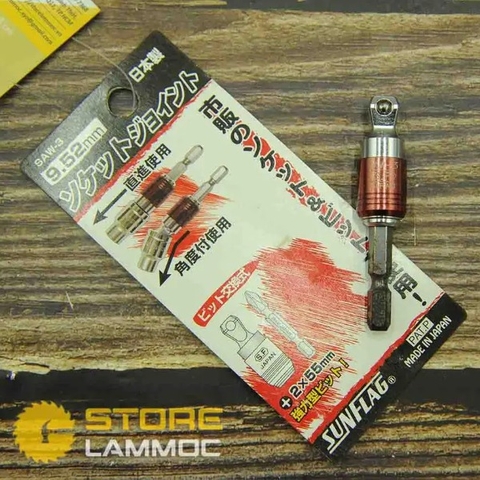 Đầu nối tuýp mở ốc lệch tâm lục giác Sunflag SAW-3, SAW-4