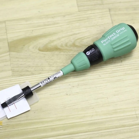 Tua vít dẹp Sunflag No.3370 6.0x100mm PerfectGrip