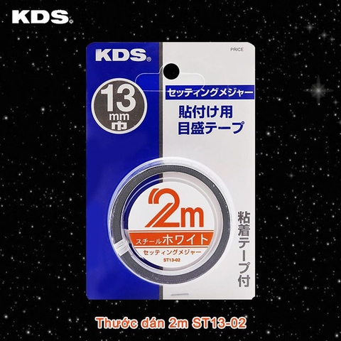 Thước dán 2m Kds ST1302