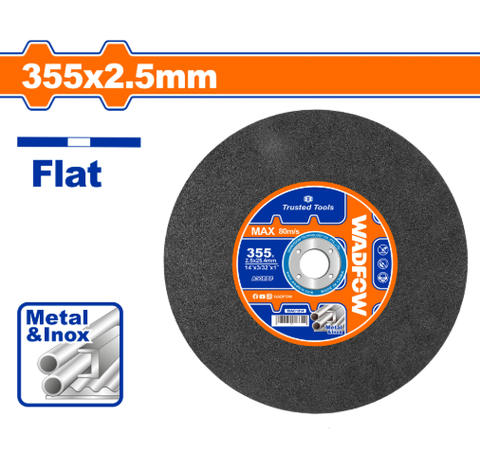 Đá cắt kim loại 355x2.5x25.4mm Wadfow WAC1314