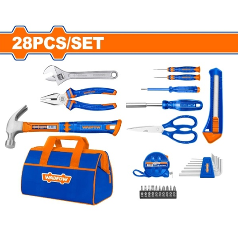 Bộ 28 món dụng cụ cầm tay tiện dụng Wadfow WHS1M28