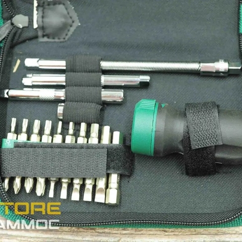 Bộ Tua vít tự động Sata 09342 cần tự động 25 chi tiết