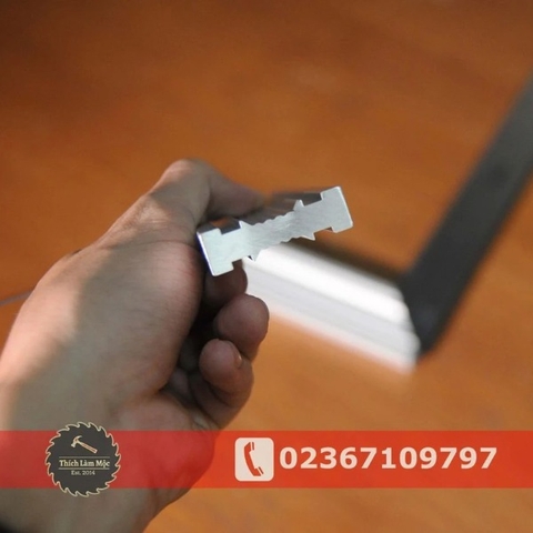 Thước ke góc vuông dài 25cm 30cm và 35cm TTPusa 230-46025, 230-46030, 230-46035