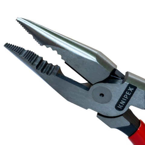Kìm mỏ nhọn 185mm, cán bọc nhựa Knipex 08 21 185