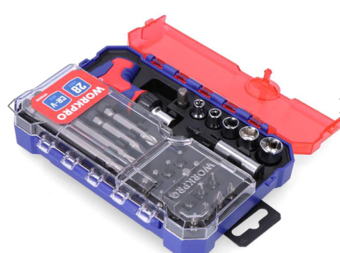 Bộ tua vít tự động chữ T đa năng gia đình Workpro WP200538