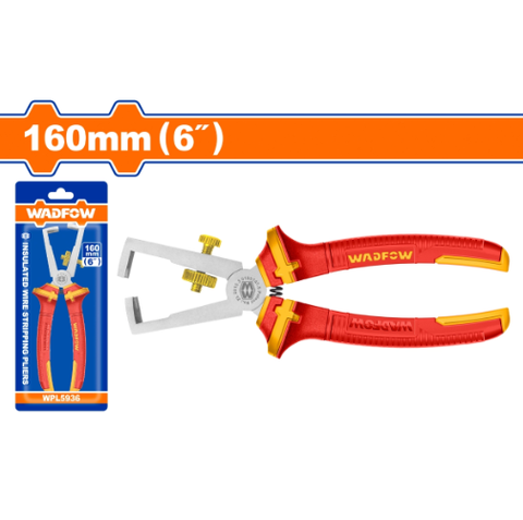 Kềm tuốt dây điện cách điện 6 inch WadFow WPL5936