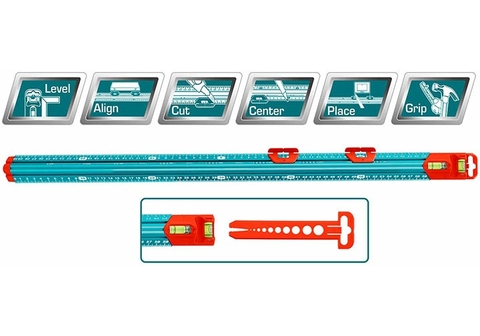 Thước chuyên dụng đo cặp đôi 60cm Total TMT646003