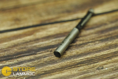 Mũi phay alu, gỗ (thẳng bi) 6.35 x 6.35mm TTPusa 223-100101-HD