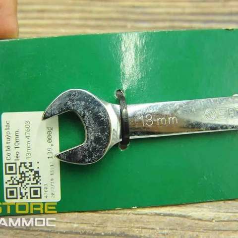 Cờ lê ống điếu lắc léo Sata từ 10mm-19mm