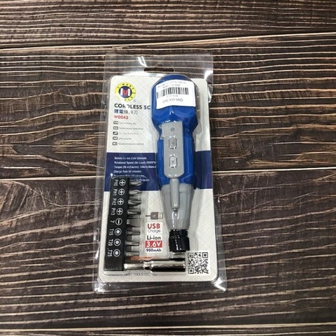 Bộ tua vít điện tử dùng pin 3.6V Cmart CW0043