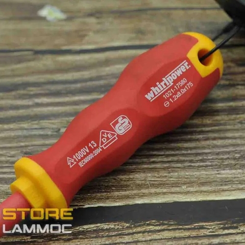 Tua vít cách điện cách điện 1000V đủ kích thước Whirlpower