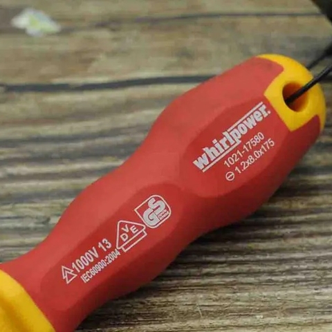 Tua vít cách điện cách điện 1000V đủ kích thước Whirlpower