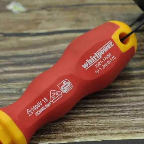 Tua vít cách điện cách điện 1000V đủ kích thước Whirlpower