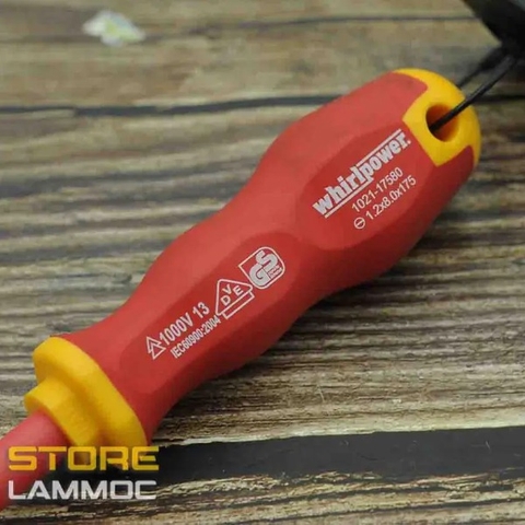 Tua vít cách điện cách điện 1000V đủ kích thước Whirlpower