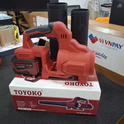 Máy thổi bụi lá dùng pin 21V Toyoko 90301-LR
