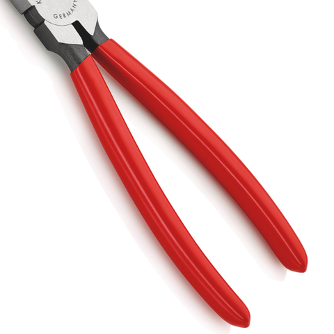 Kìm cắt mũi thon dài 180mm, cán đỏ Knipex 7001180