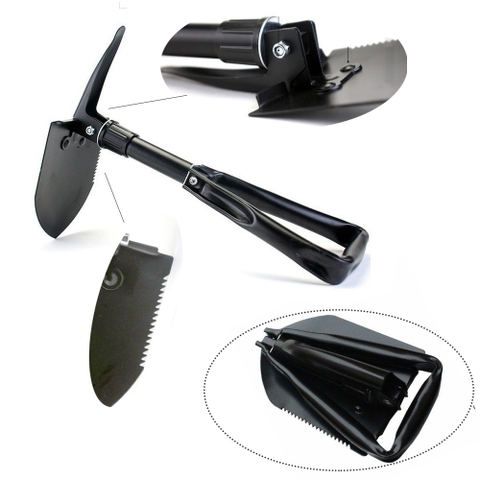 Xẻng đa năng xếp gọn đi cắm trại Workpro W014055