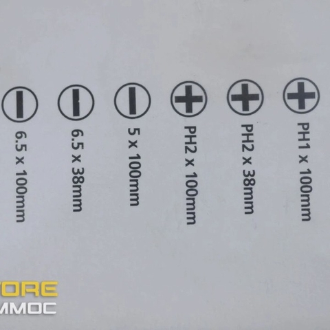 Bộ Tua vít 6 cây kèm bút thử điện Stanley STMT66679