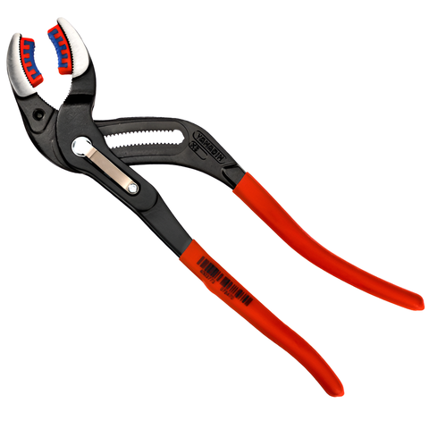 Kìm mở ống siphon Ø10 - 75mm, kèm ngàm nhựa Knipex 8111250