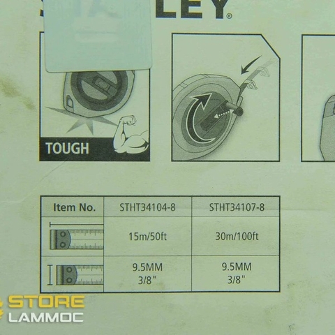 Thước kéo (cuộn) 30m Stanley STHT34107-8