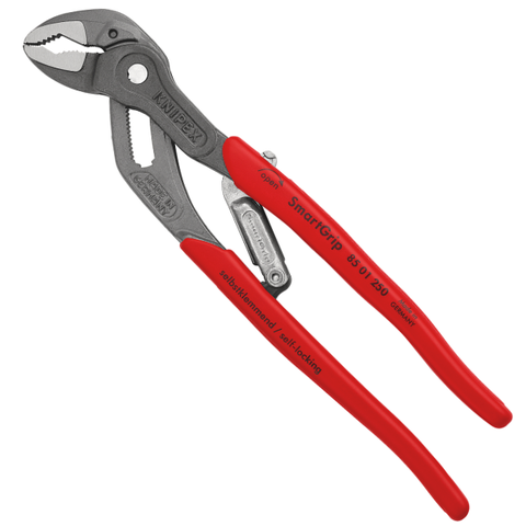 Kìm mỏ quạ Ø32mm, 250mm có thanh khóa Knipex 8501250