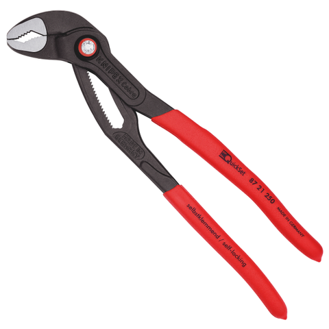 Kìm mỏ quạ Ø50mm, 250mm Knipex Quickset 8721250