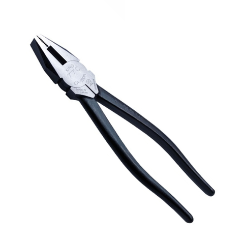 Kìm điện mỏ bằng cán trần (kìm nguội) 210mm Tsunoda CP-200N